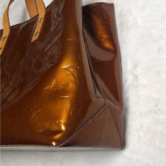 Louis Vuitton Vintage Authentic Monogram Bronze Vernis Tote;Date Code:MI0011 - Picture 15 of 16